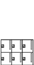パーソナルロッカー（縦型ポスト）3列2段