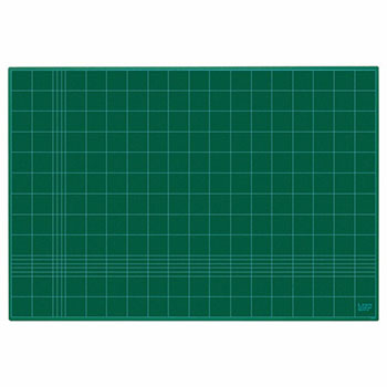 ライオン CM-30H カッティングマット 再生PVC製 片面使用 (417-6619)1枚 300×220×3mm グリーン