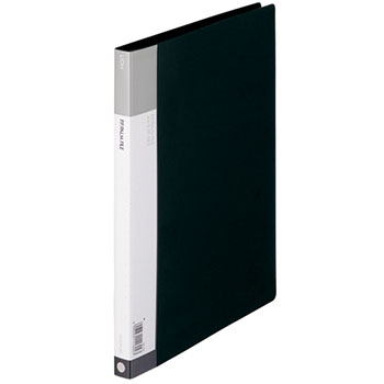 ライオン PF-283クロ PPパームファイル 強化Z式 A4タテ 120枚収容 (510-5939)1冊 120枚収容 背幅1