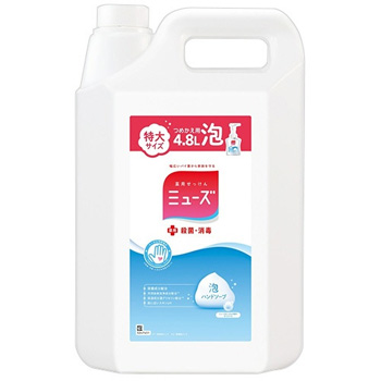 レキットベンキーザー・ジャパン 412121 泡ミューズ オリジナル つめかえ用 特大 4.8L