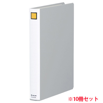 キングジム 2472Aクレ キングファイル スーパードッチ 脱･着 イージー (910-4625)1セット=10冊 A4タテ 2