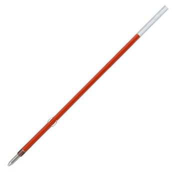 三菱鉛筆 SA7CN.15 油性ボールペン替芯 0.7mm 赤 (116-3926)1本 VERY楽ノック細字用
