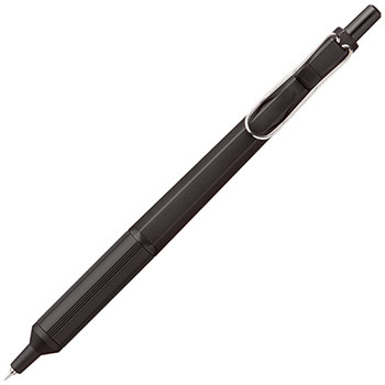三菱鉛筆 SXN100328.24 油性ボールペン ジェットストリーム エッジ (411-4330)1本 0.28mm 黒 (軸