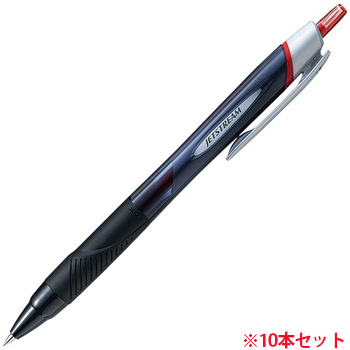 三菱鉛筆 SXN15038.15 油性ボールペン ジェットストリーム (911-3353)1セット=10本 0.38mm 赤