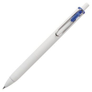 三菱鉛筆 UMNS05.33 ゲルインクボールペン ユニボール ワン 0.5mm (411-5733)1本 0.5mm 青 (軸