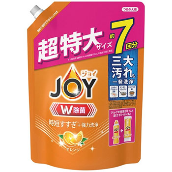P&G PG118523 除菌ジョイ コンパクト バレンシアオレンジの香り つめかえ用 超特大 910ml