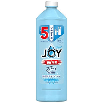 P&G PG118585 除菌ジョイ コンパクト W消臭 フレッシュクリーン つめかえ用 特大 670ml