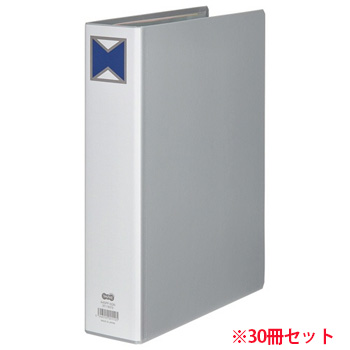 A4SPF-5GN パイプ式ファイル 片開き A4タテ 500枚収容 50mmとじ 汎用品 (712-5249)1セット=30冊