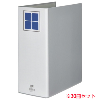 A4SWPF-10G 両開きパイプ式ファイルE A4タテ 1000枚収容 100mmとじ 汎用品 (719-1329)1セット=