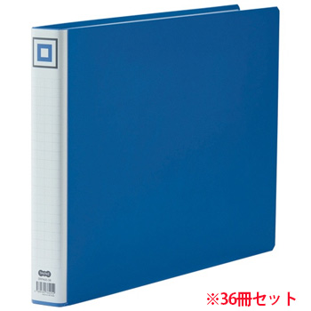 ORPA3E-3B 両開きパイプ式ファイルV A3ヨコ 300枚収容 30mmとじ 汎用品 (912-2158)1セット=36冊