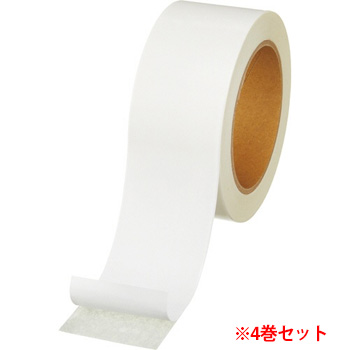 積水マテリアルソリューションズ W79OH50 再剥離両面テープ一般用 幅50mm 4巻セット