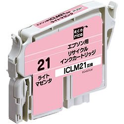 
ICLM21 エコリカ リサイクルインク ライトマゼンタ （ECI-E21LM）
 エコリカ リサイクルインク