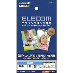 ELECOM EJK-EGNL100 エプソンプリンタ対応光沢紙