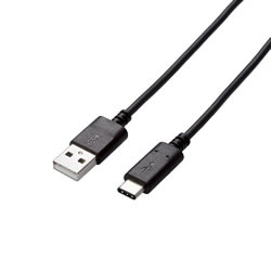 ELECOM MPA-AC20NBK USB2.0ケーブル（認証品、A-C）