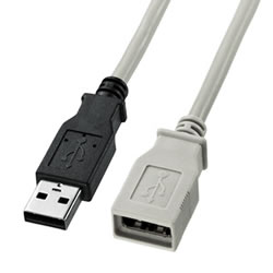 サンワサプライ KU-EN05K USB延長ケーブル