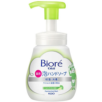 花王 416063 ビオレu 薬用泡ハンドソープ シトラスの香り 本体 240ml