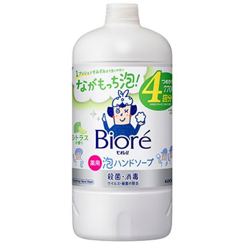 花王 416087 ビオレu 薬用泡ハンドソープ シトラスの香り つめかえ用 770ml