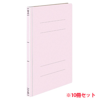 コクヨ フ-T10NP フラットファイルT A4タテ 150枚収容 背幅18mm ピンク 10冊セット (915-9778) 1