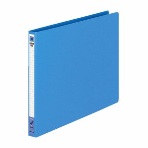 コクヨ フ-555B レターファイル(色厚板紙) A4ヨコ 120枚収容 背幅20mm 青 (110-0280)