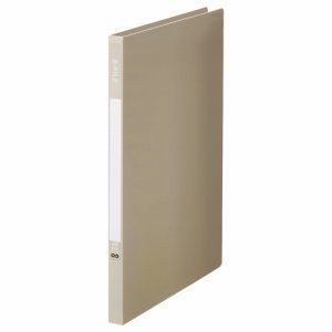 OZF-A4-G 再生PP表紙Zファイル A4タテ 背幅17mm グレー 汎用品 (213-9968)