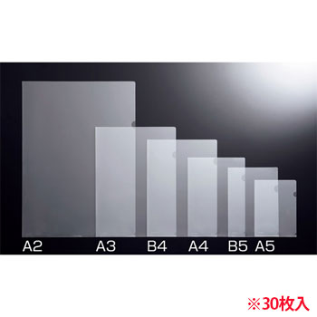 TCHEA4-10 再生クリアホルダー A4 クリア 1セット30枚 汎用品 (719-1176) 1セット=30枚(10枚×3