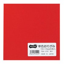 TGK-01P 単色おりがみ あか 汎用品