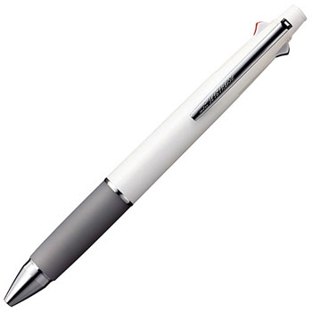 三菱鉛筆 MSXE510007.1 多機能ペン ジェットストリーム4&1 0.7mm 軸色ホワイト