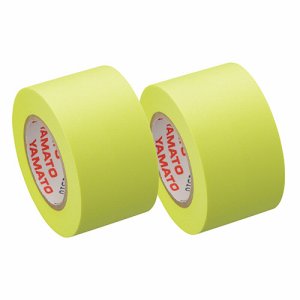 ヤマト WR-25H-LE メモック ロールテープ つめかえ用 25mm幅 レモン (813-8774) 1パック=2巻