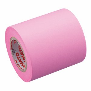 ヤマト RK-50H-RO メモック ロールテープ 蛍光紙 詰替用 50mm幅 ローズ (119-8470)