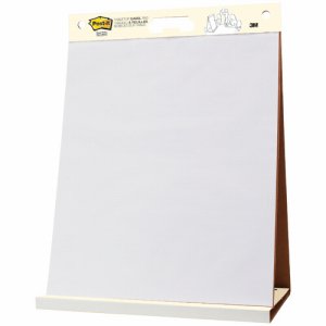 3M EASEL 563 ポスト・イット イーゼルパッド テーブルトップタイプ 584×508mm ホワイト (115-6102