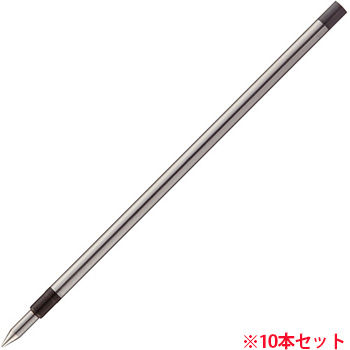 三菱鉛筆 URR10305.24 消せる 3色ゲルインクボールペン ユニボールR:E3 替芯 0.5mm ブラック 1セット10