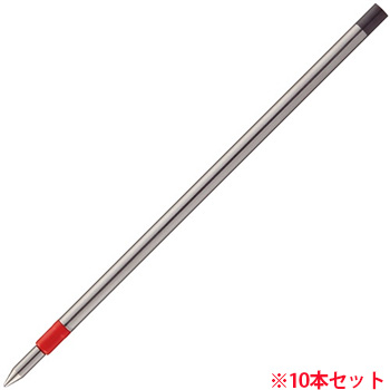 三菱鉛筆 URR10305.15 消せる 3色ゲルインクボールペン ユニボールR:E3 替芯 0.5mm レッド 1セット10本