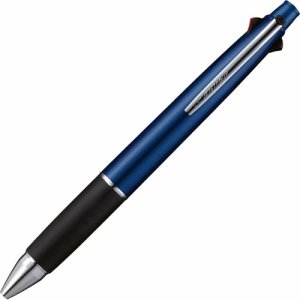 三菱鉛筆 MSXE5100038.9 多機能ペン ジェットストリーム4&1 0.38mm 軸色ネイビー (218-5097)