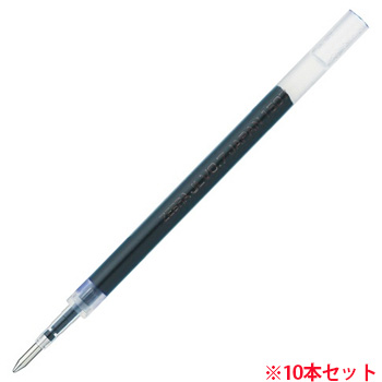 ゼブラ RJLV7-BL ジェルボールペン替芯 JLV-0.7芯 青 サラサドライ用 (914-9180) 1セット＝10本