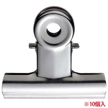 ベロス STC-3510 ステンレス目玉クリップ 中 口幅50mm (015-3098) 1箱＝10個