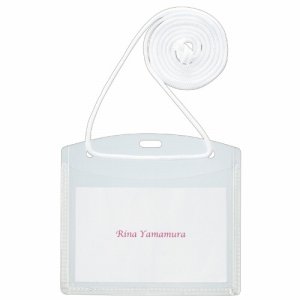 OR-465 イベント用名札 名刺サイズ 100個セット 汎用品