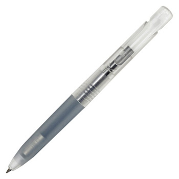 ゼブラ BAS88-C 油性ボールペン ブレン 軸色:透明 0.5mm 黒
