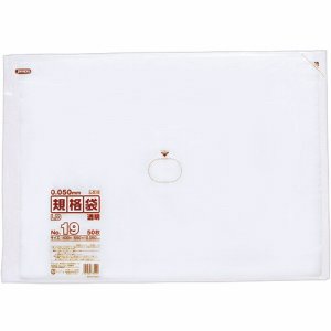 ジャパックス L519 LD規格袋 500シリーズ 19号 400×550mm 厚口タイプ (017-5052) 1パック＝50