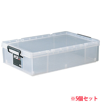 天馬 ロツクス660S ロックス 660S W440×D660×D165mm クリア (912-9954) 1セット＝5個