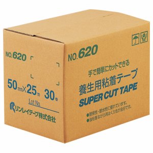 リンレイ 620 養生テープ 50mm×25m (961-1924) 1セット=30巻