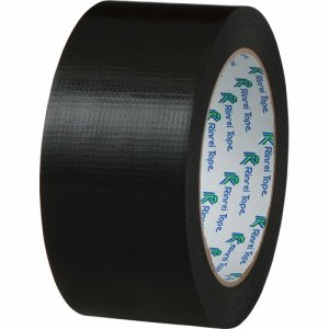 リンレイ 674クロ PEワリフカラーテープ 50mm×25M 黒 (269-0958)