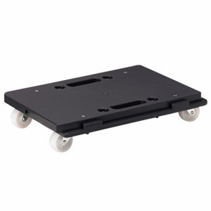 YAMAZEN YRM-N50(GY) スマート連結平台車 タフミニ 100KG荷重 ブラック (369-0624)