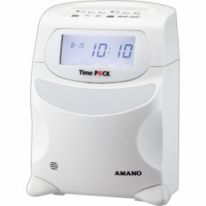 アマノ TIMEPACK3-100 勤怠管理ソフト付タイムレコーダー TIMEP＠CKIII100 (017-3928)