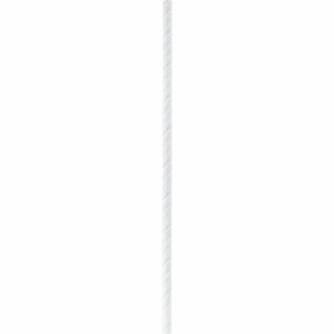 キンダイ GS-68 ペーパーストロー 紙包装 ホワイト (069-2553) 1パック＝150本