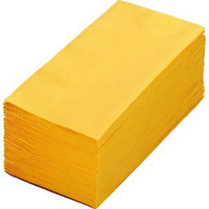 2PLU-28-L カラーナプキン 2PLY 8つ折 レモン 汎用品 (266-5023) 1パック＝50枚