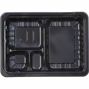 エフピコ 7E162371 MSD箱弁 23-17-1 本体 黒 (260-4296) 1パック＝50個