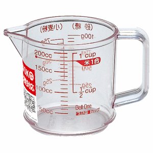 アスベル 2316 耐熱計量カップ R-200 (167-4416)