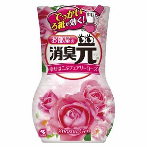 小林製薬 お部屋の消臭元 幸せはこぶフェアリーローズ 400ml (766-2126) 1セット=3個