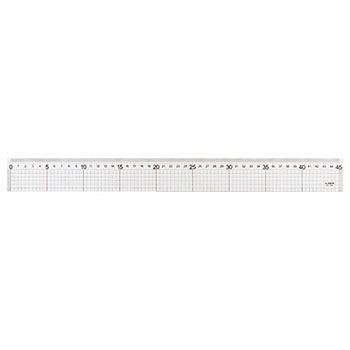 ライオン事務器 HC-45 ハイカットスケール 45cm (417-7524)