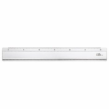 ライオン事務器 SC-30A 直線定規 30cm (510-1931)